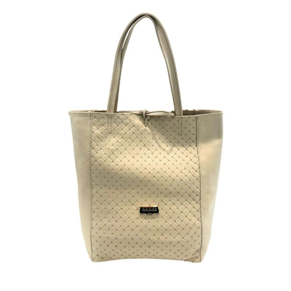 Baldinini Trend Beige Cowhide Clutch Women's Bag
